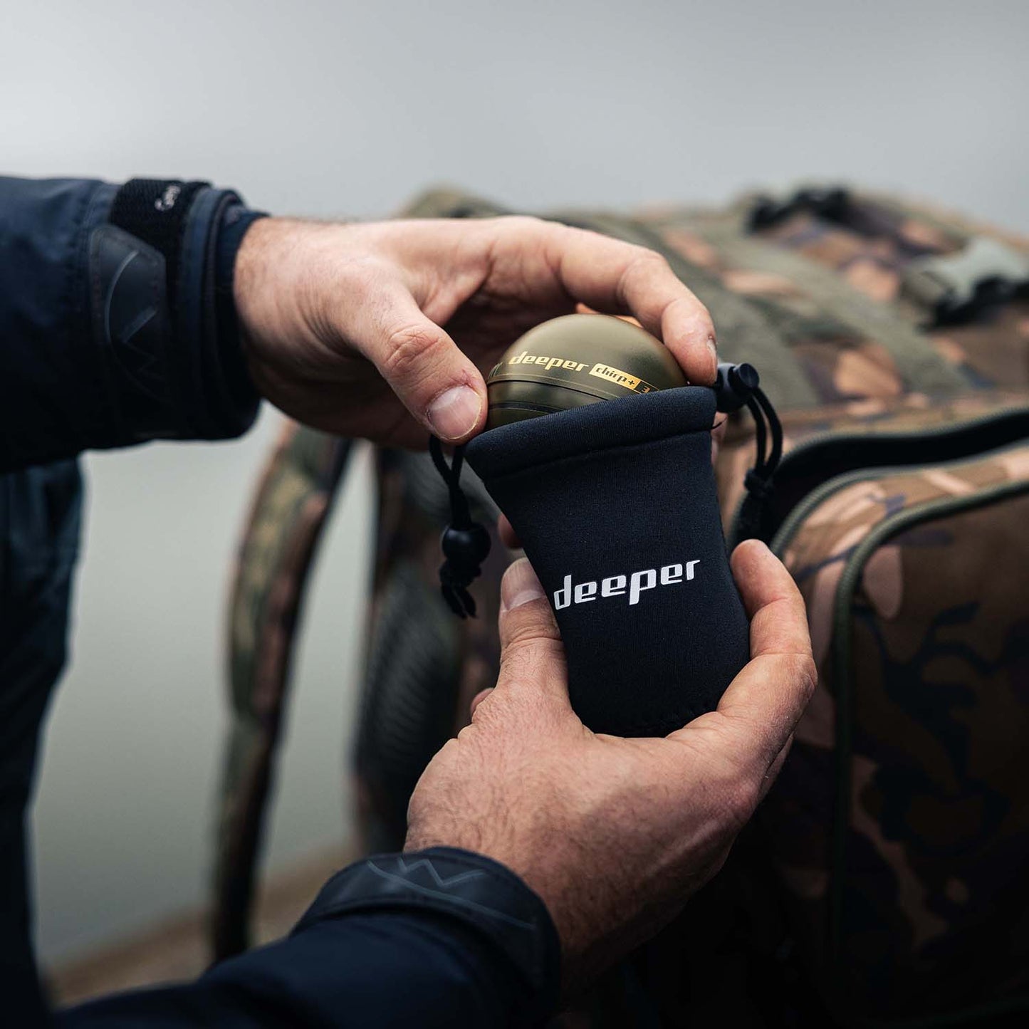 Deeper Smart Sonar Chirp+3 Fis - огляд і ціна Fish Finder Battery