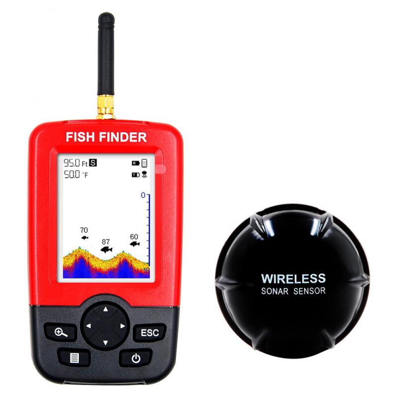 Portable Depth Fish Finder wit - огляд і ціна Fishing Depth Finder