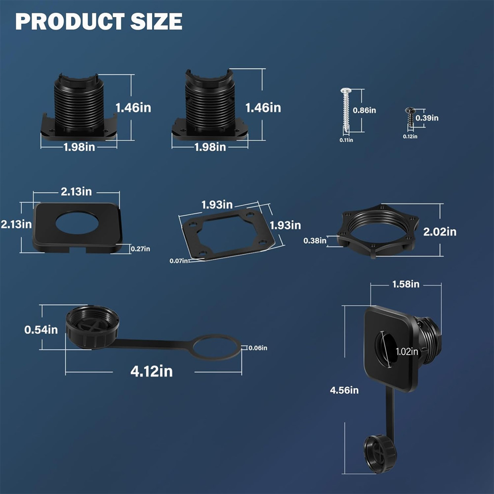 LiveScope™Bulkhead Connector K - огляд і ціна Fish Finder Transducer