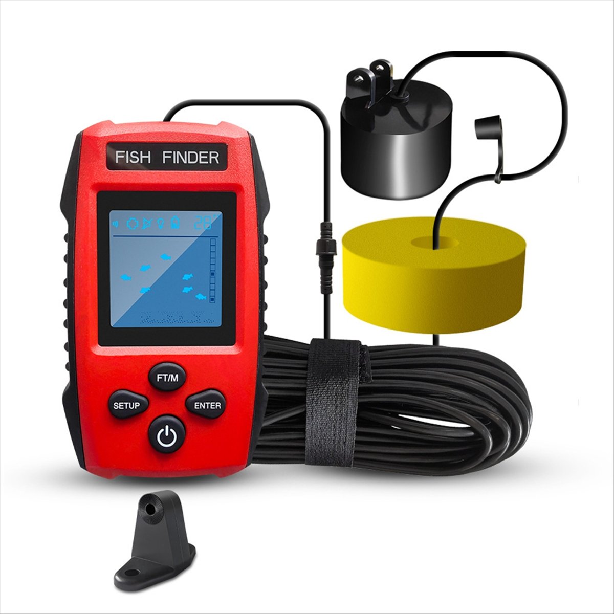Color LCD Fish Finder Wired So - огляд і ціна Fishing Depth Finder