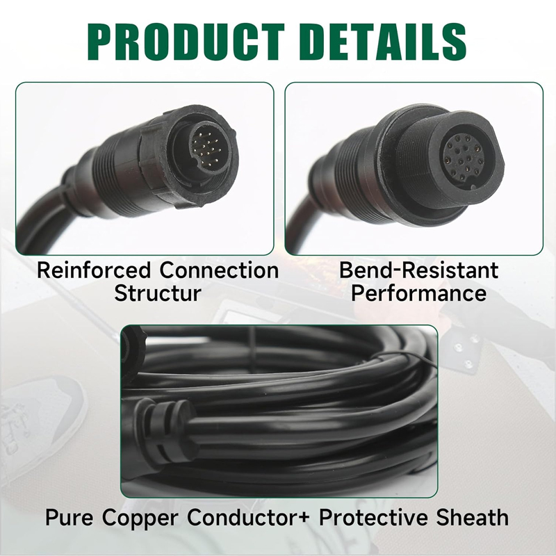 Fish Finders Adapter Cable 14  - огляд і ціна Fish Finder Transducer